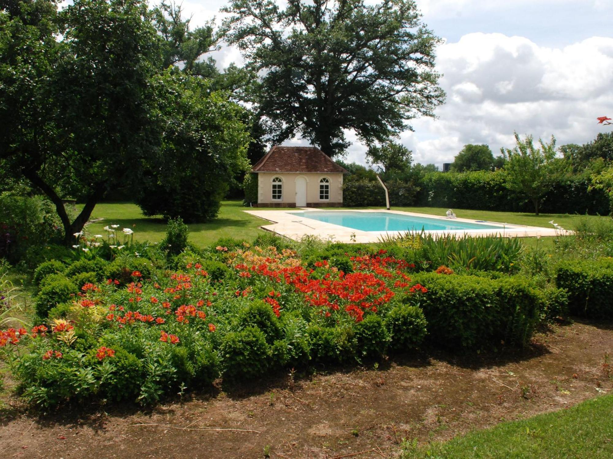 Vila Petite Maison De Campagne Avec Piscine Chauffee, Tennis Et Nombreuses Activites Pour Tous! - Fr-1-410-270 Maresché Exteriér fotografie